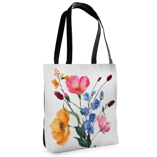 

Сумка женская тканевая Tenderness Presentville Яркие полевые цветы 37x33 см