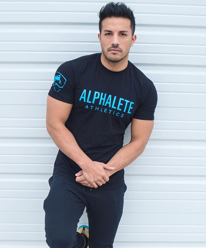 

Мужская футболка Alpha SP6554 XXL цвет черный