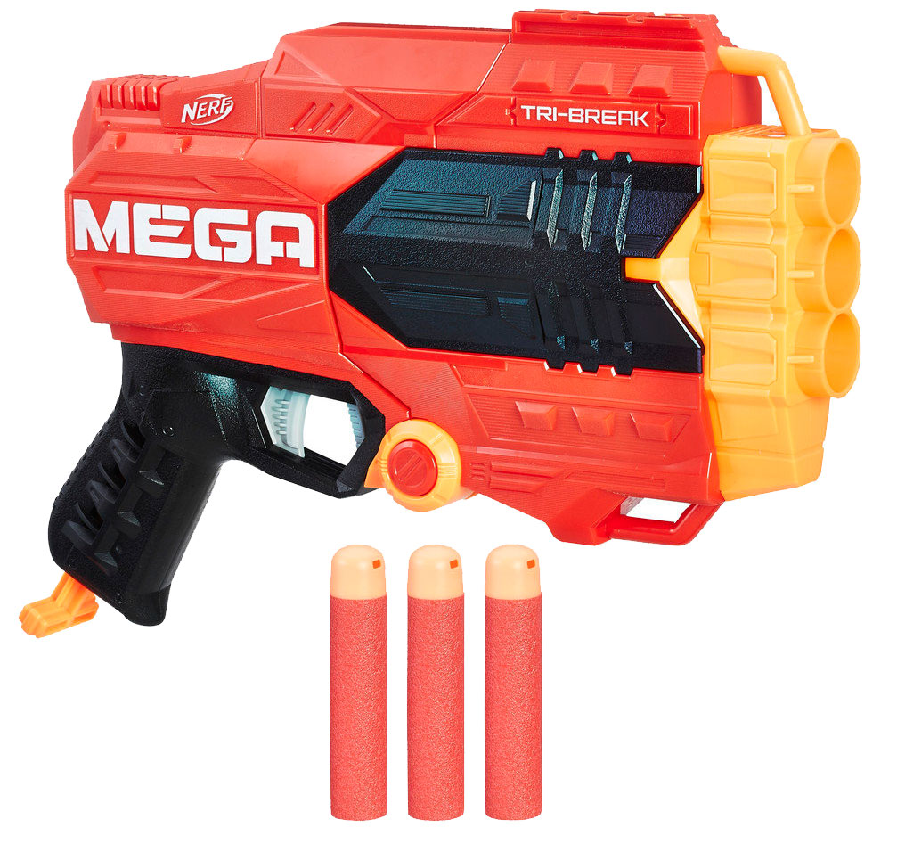 

Бластер Nerf Tri-Break N-Strike MEGA (E0103)