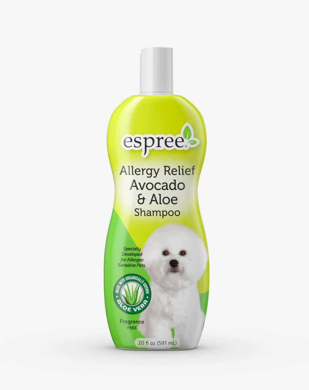 

Шампунь Espree Allergy Relief Avocado&Aloe Shampoo для чувствительной кожи с маслом авокадо и алое вера591 мл