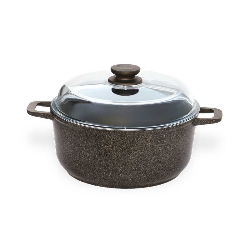 

Кастрюля БИОЛ Granite Brown c крышкой 3 л