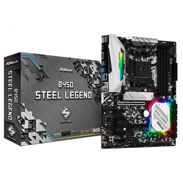 

Материнская плата am4 (b450) AsRock b450 Steel Legend