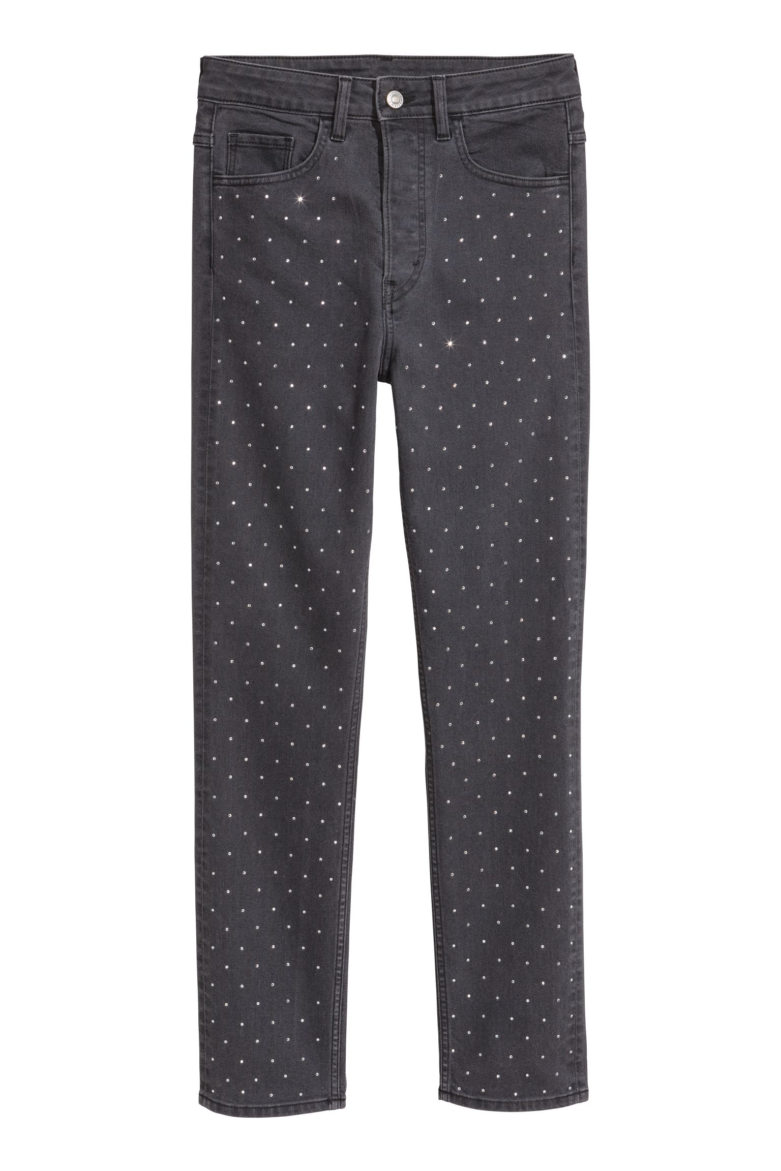 

Джинсы H&M  черный блеск 312557241, Джинсы H&M 25 черный блеск 312557241