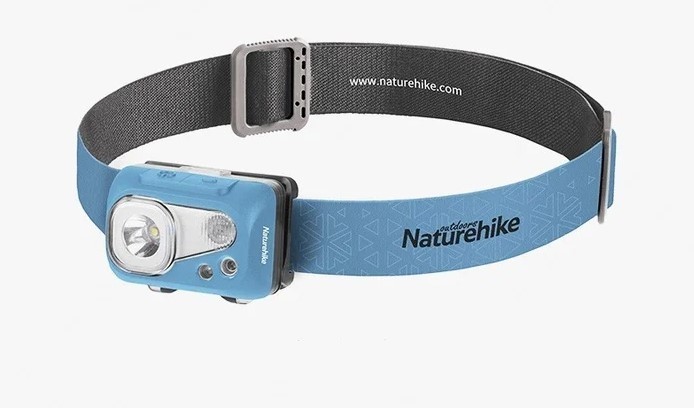 

Налобный водостойкий фонарь Naturehike NH18T003-C Blue (6927595746196)