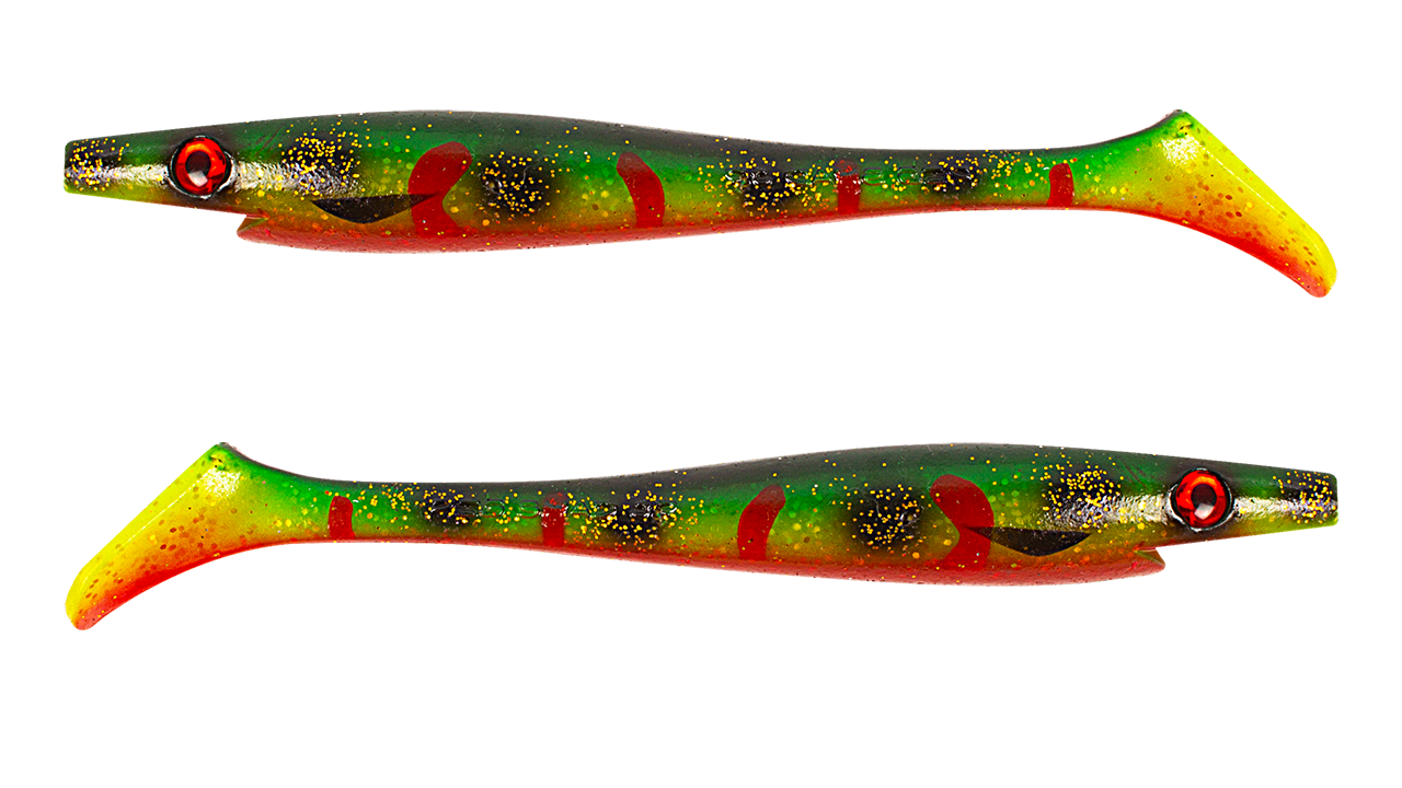 

Приманка силиконовая XXL PIG SHAD Jr. 20см 50гр 2шт. Psycho Spotted Bullhead (111235)