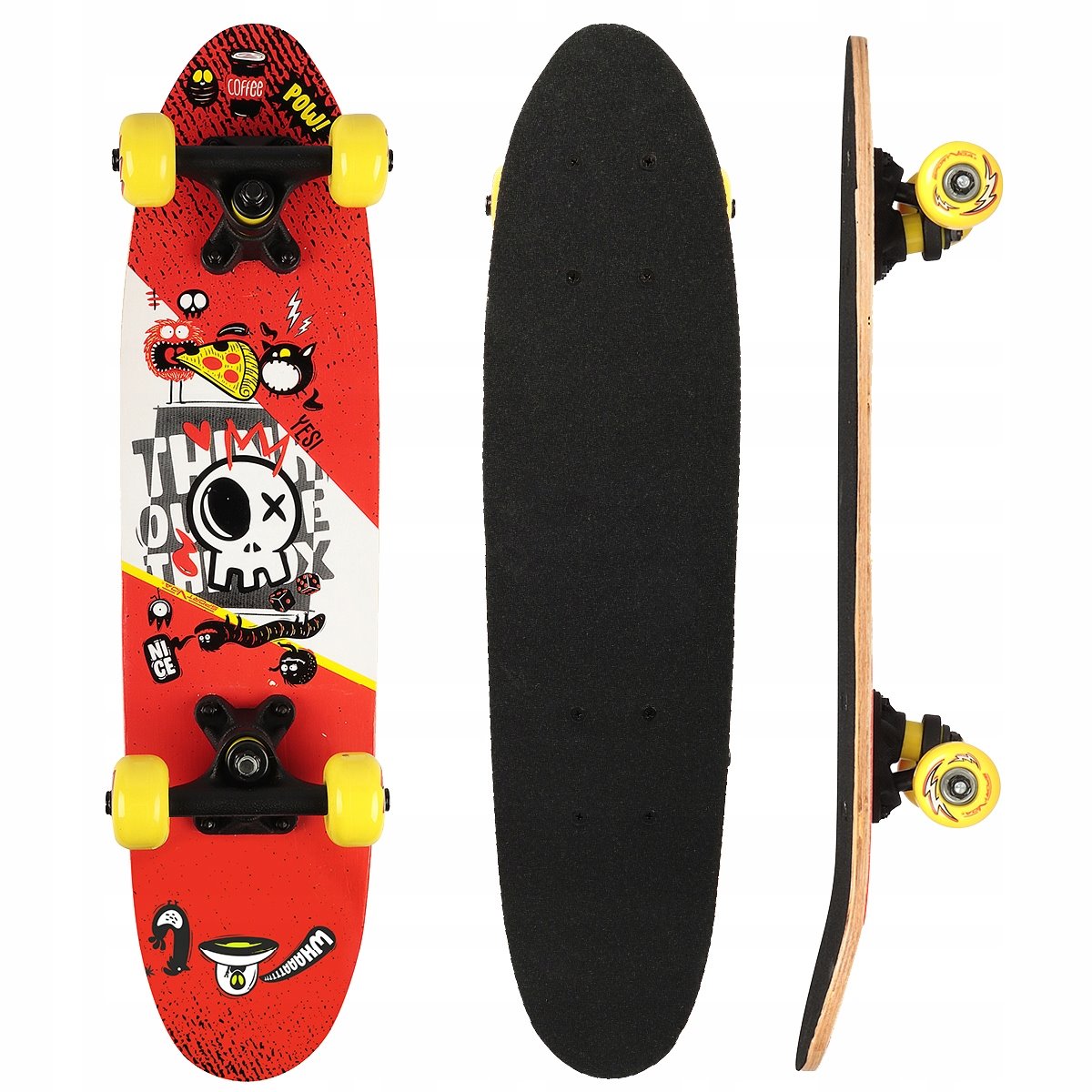 

Скейтборд круїзер SportVida Abstract Red SV-RD0003