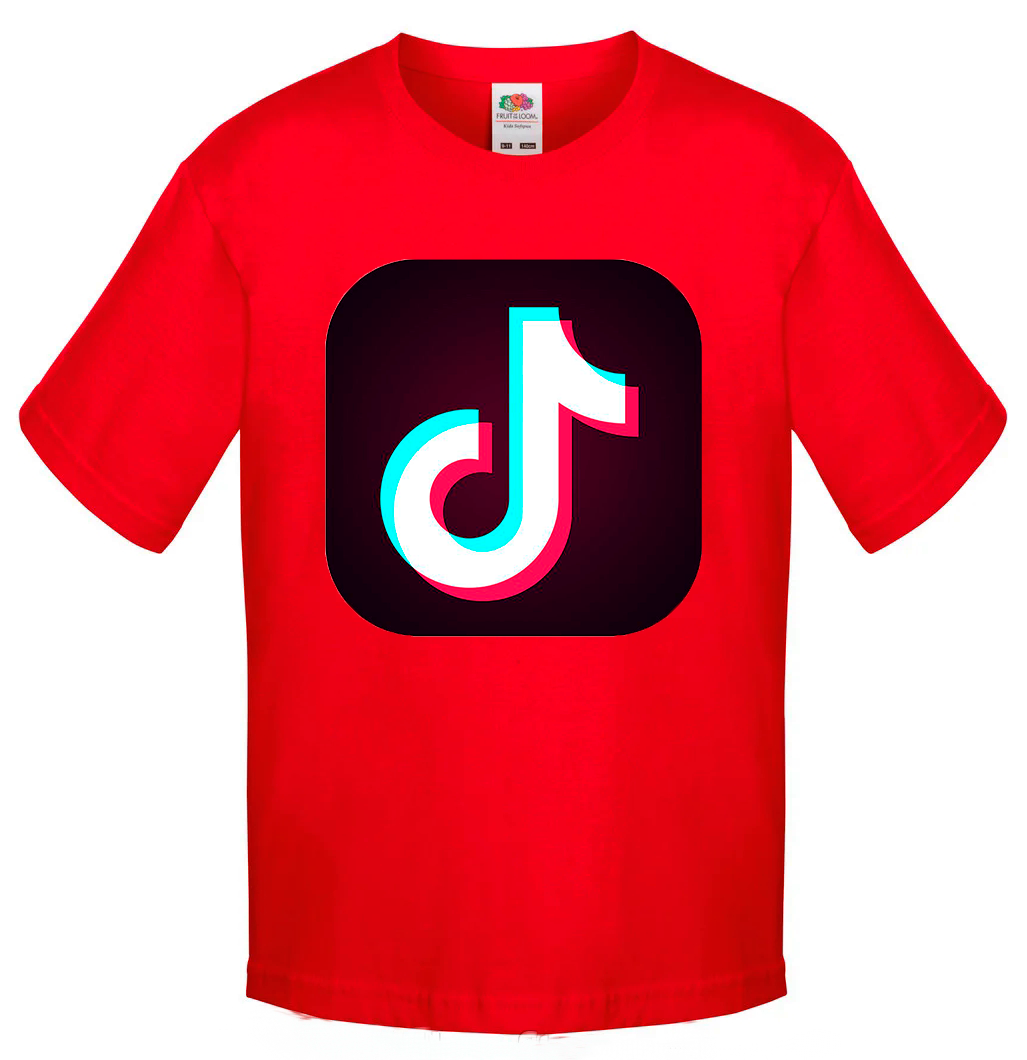 

Футболка Fruit of the Loom tik tok Красный 128 см K3TT1OM128
