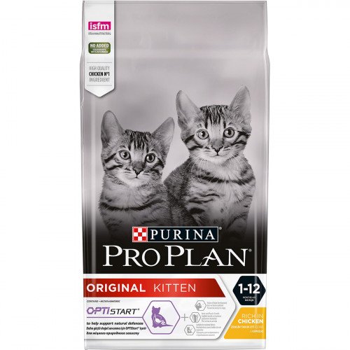 

Сухой корм Purina Pro Plan Original Kitten для котят, с курицей, 1.5 кг