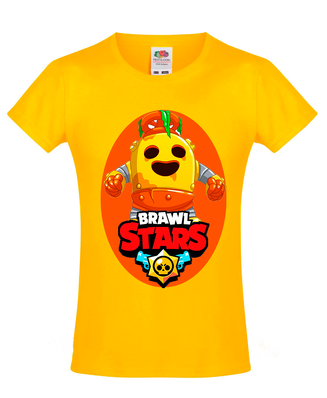 

Футболка Fruit of the Loom Brawl Stars Желтый 152 см YE2B11BD152