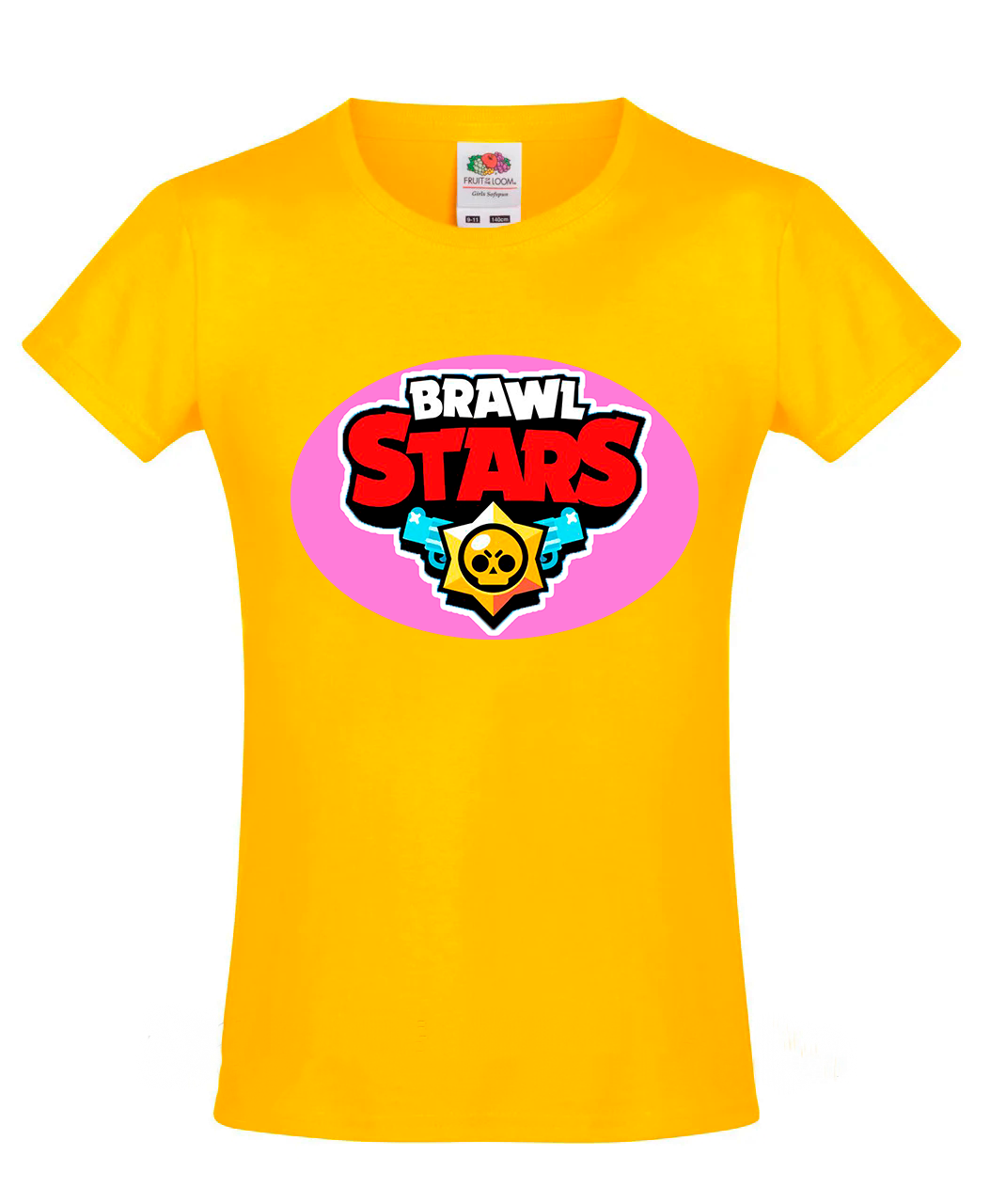

Футболка Fruit of the Loom Brawl Stars Желтый 128 см YE2B12BDD128