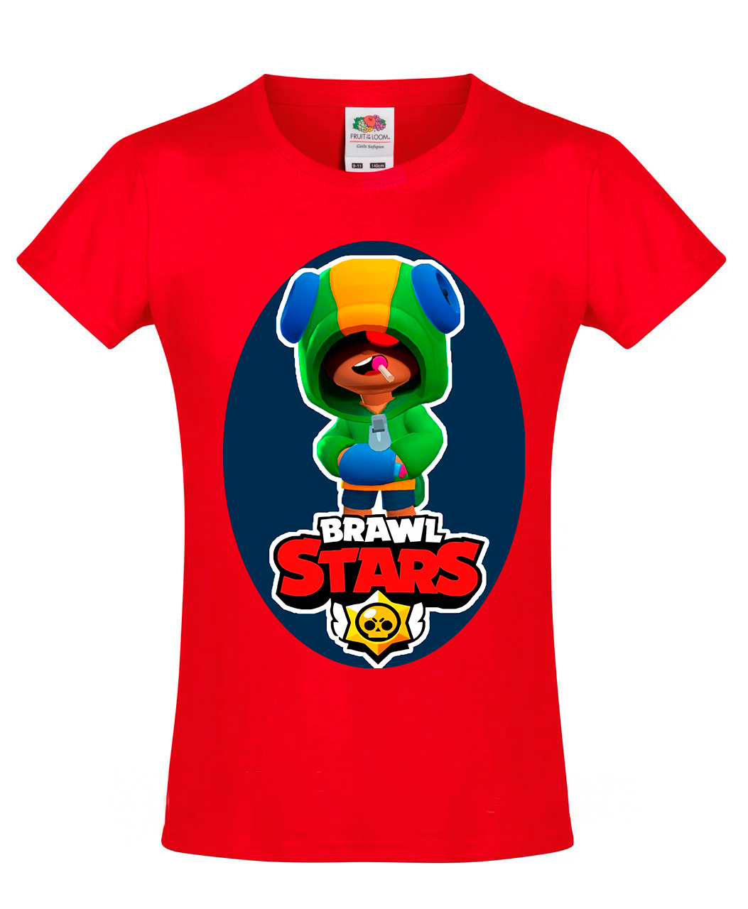 

Футболка Fruit of the Loom Brawl Stars Красная 116 см K2B15BD116
