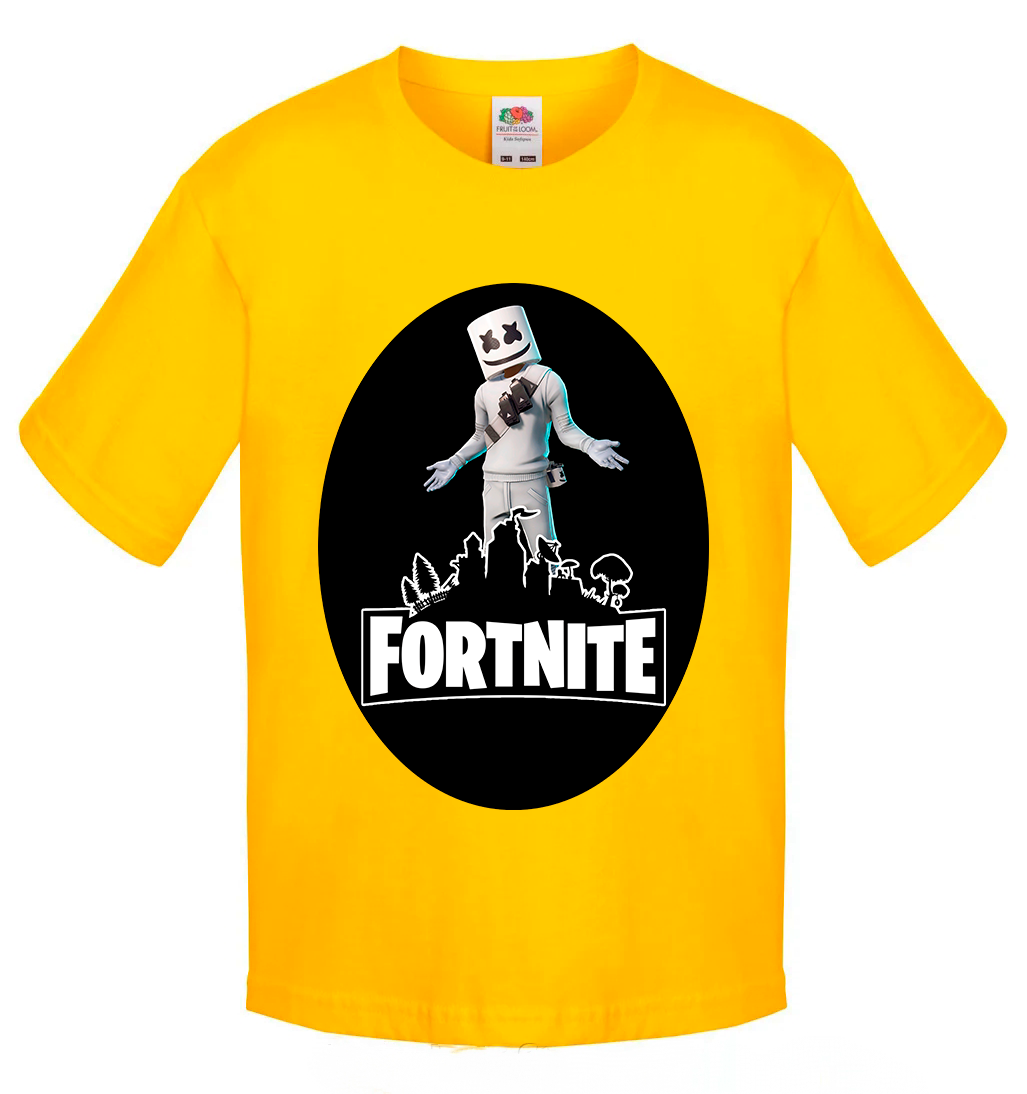 

Футболка Fruit of the Loom fortnite Желтый 152 см B3F2LM152