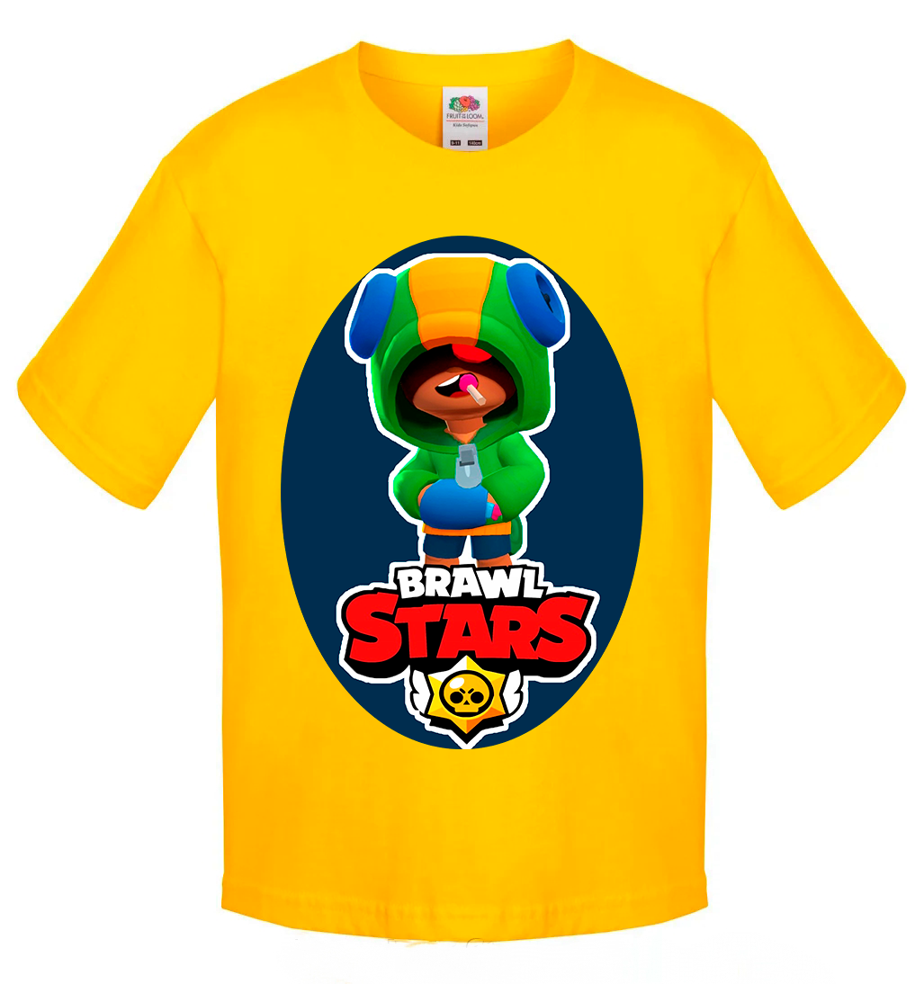 

Футболка Fruit of the Loom Brawl Stars Желтый 152 см B3B16BM152