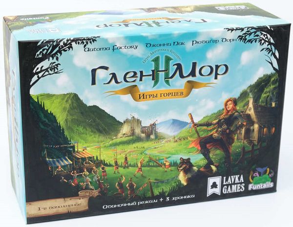 

Настольная игра Lavka Games Глен-Мор II. Игры Горцев (Glen More II: Chronicles – Highland Games) (ГМР002)
