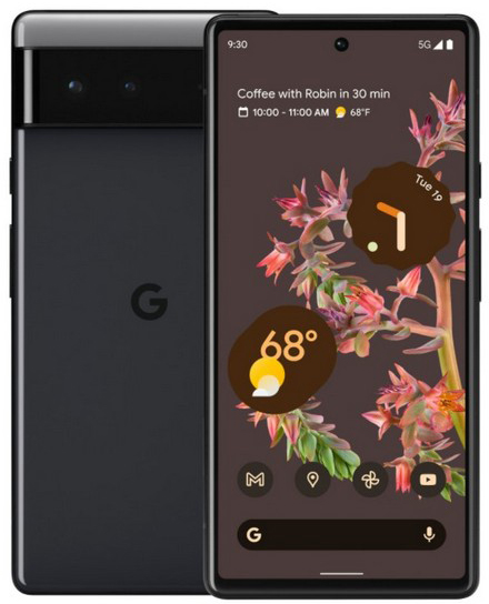 

Мобильный телефон Google Pixel 6 8/128GB Stormy Black