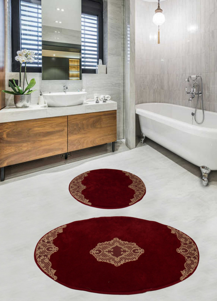 

Набор ковриков для ванной комнаты с гипюром Diva Nice Gold 60*100+50*60 11007271