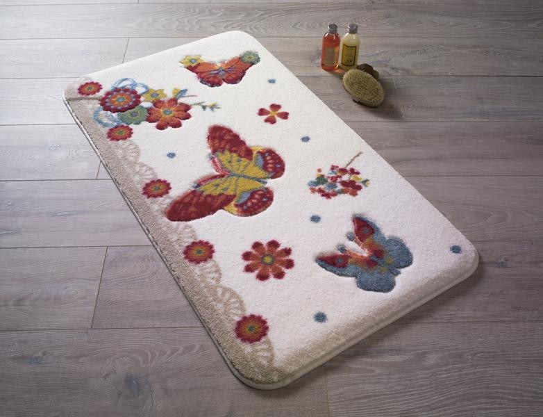 

Коврик для ванной Confetti Battus Red 80x140 110083443