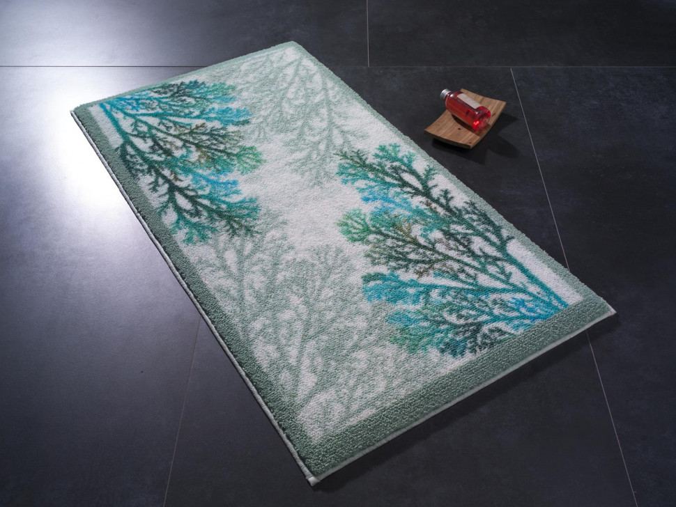 

Коврик для ванной Confetti Coral yesil 50x57