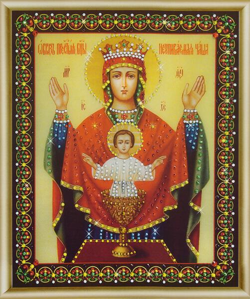 

Crystal Art Икона Божьей Матери Неупиваемая чаша (КС-149)