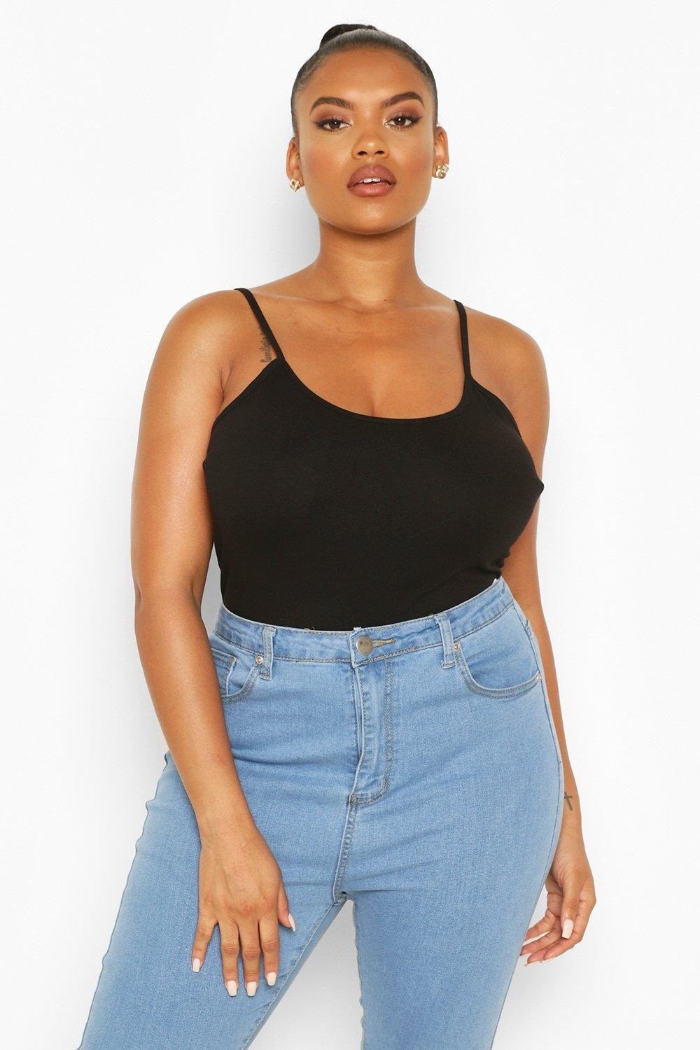 

Топ Boohoo  Черный 9856200001239, Топ Boohoo 50 Черный 9856200001239