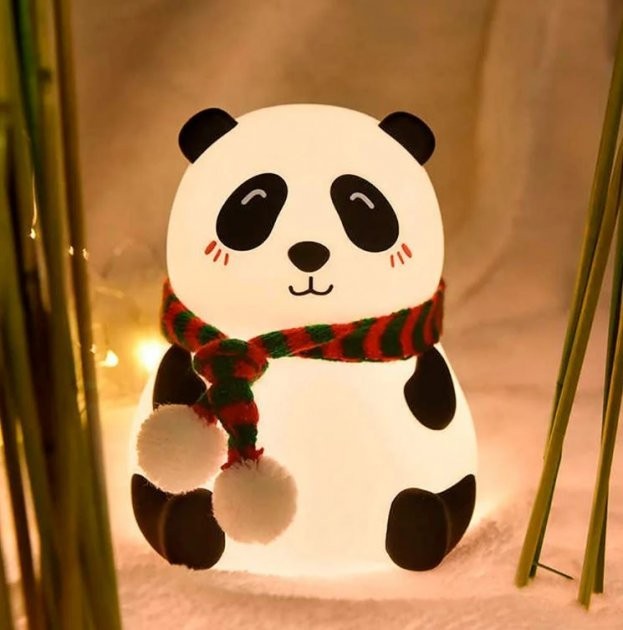 

"Новогодний свет - Ночник проектор звездного неба PANDA Silicone Night Light "