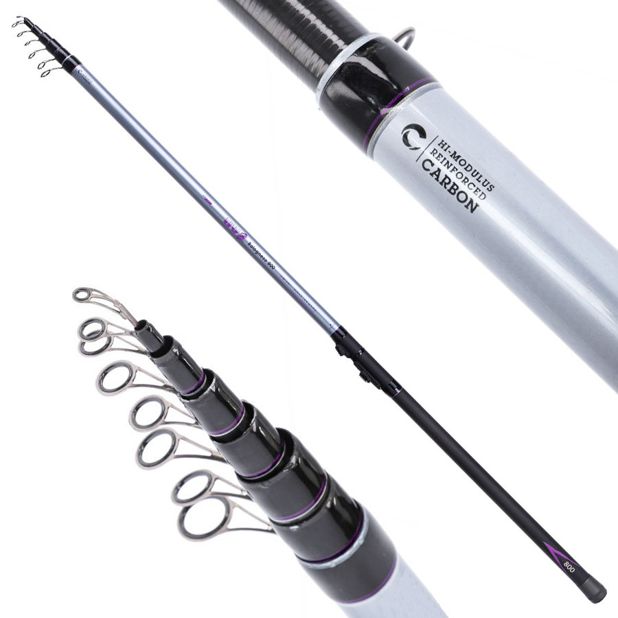 

Удочка с кольцами Mikado Ultraviolet II Bolognese 6м до25гр