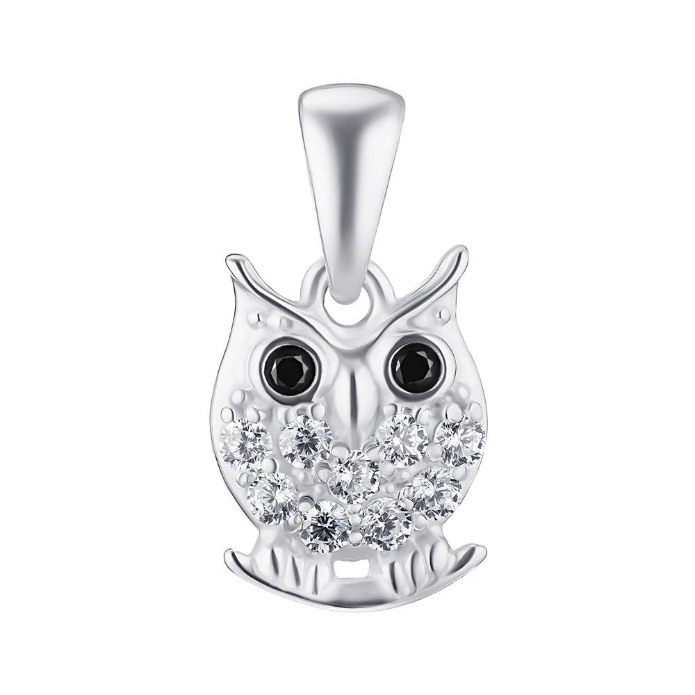 

Подвеска из серебра с фианитами 000148466