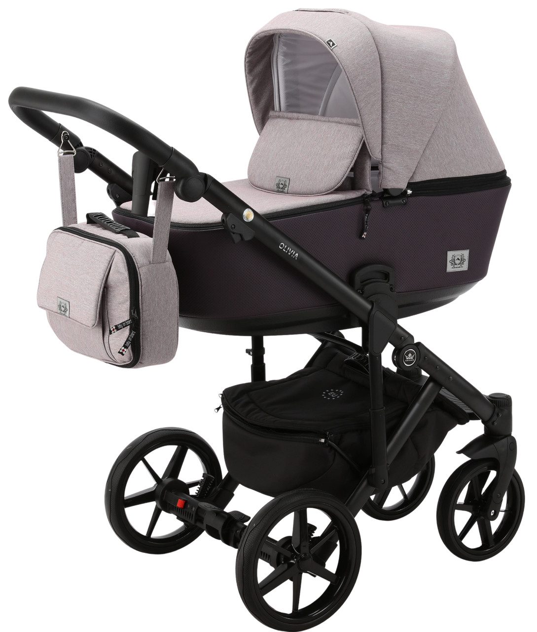 

Коляска 2 в 1 Adamex Olivia PS-13