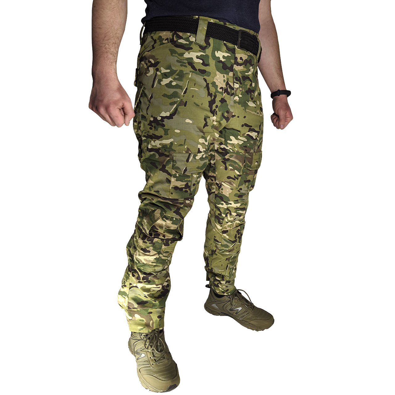 

Тактические штаны Lesko B603 Camouflage 40р. брюки мужские с карманами