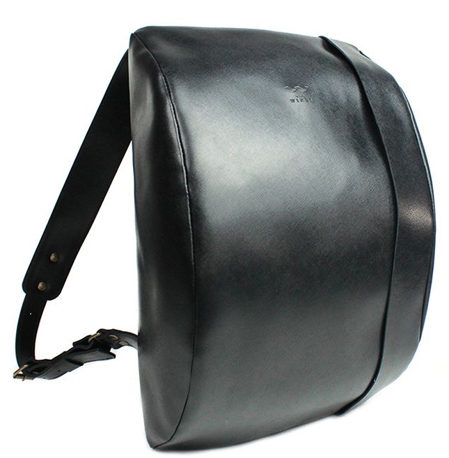 

Рюкзак кожаный The Wings CLOUD S черный сафьян TW-Cloud-L-black-saf