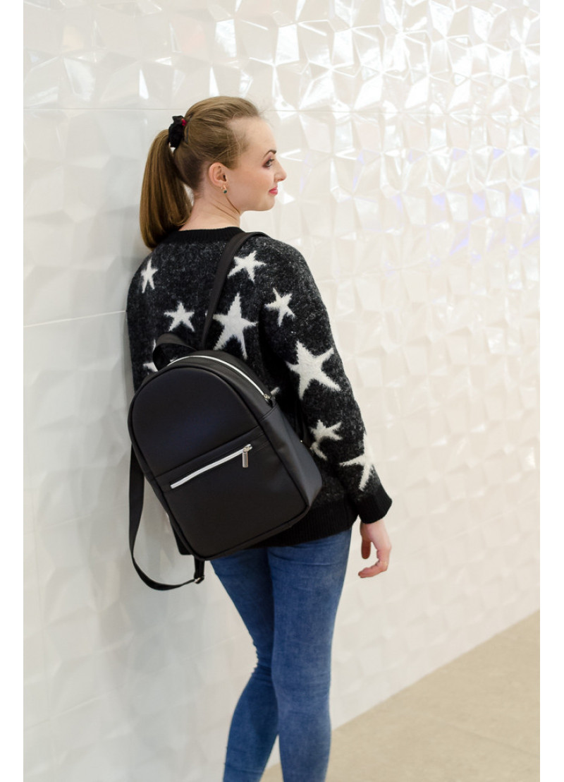 

Женский рюкзак Sambag Brix MPSP черный 11474001
