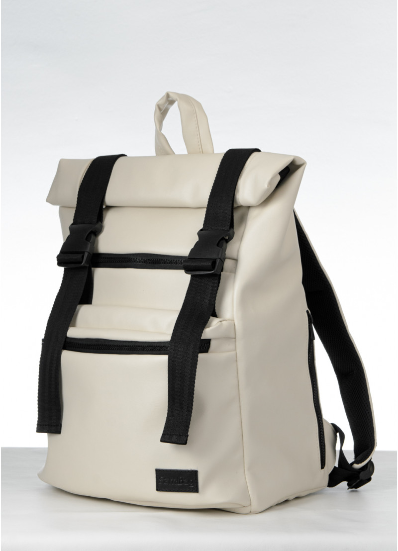 

Рюкзак Sambag унисекс RollTop LTT бежевый 24238011