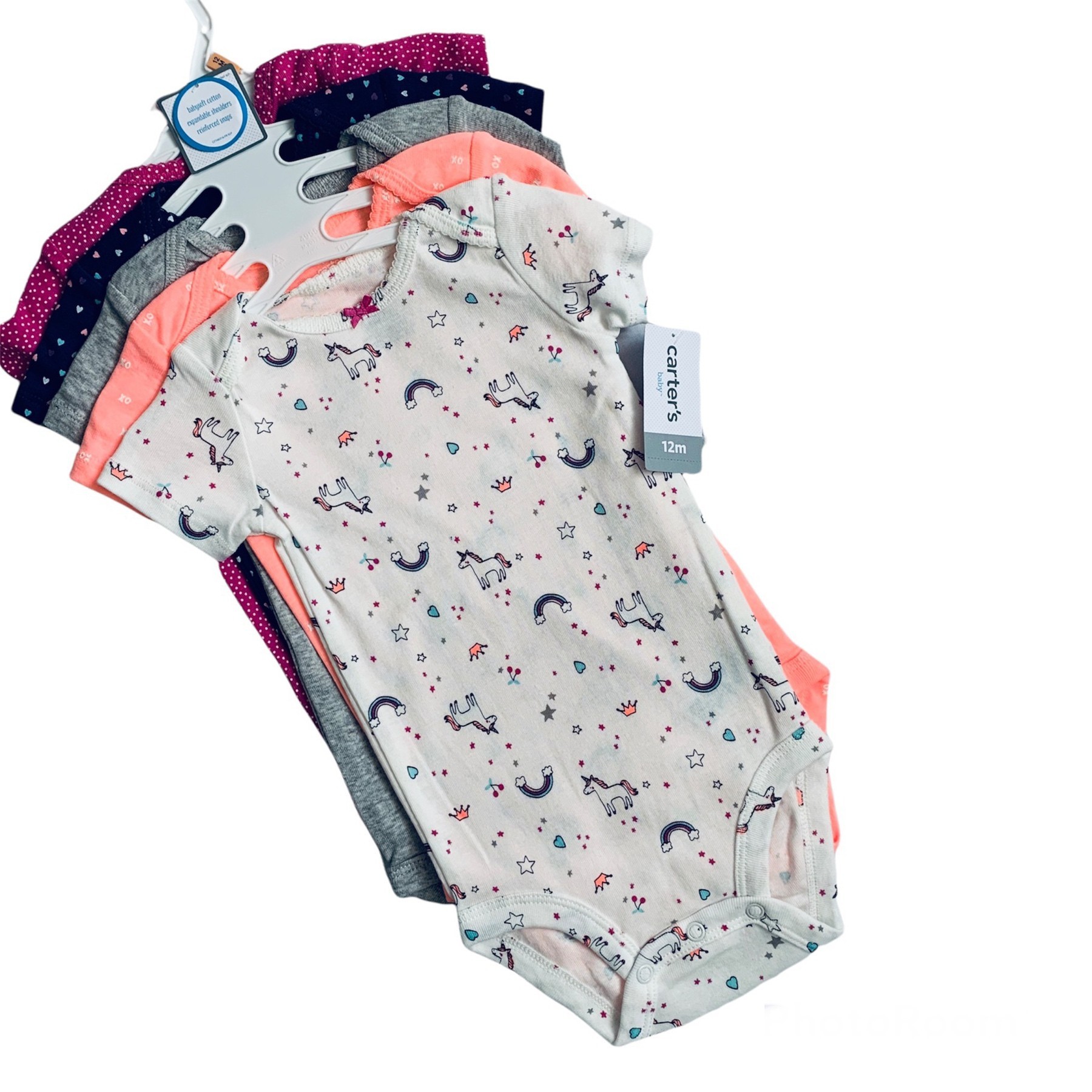 

Боди (5 шт) Carters 69-72 см Разноцветные