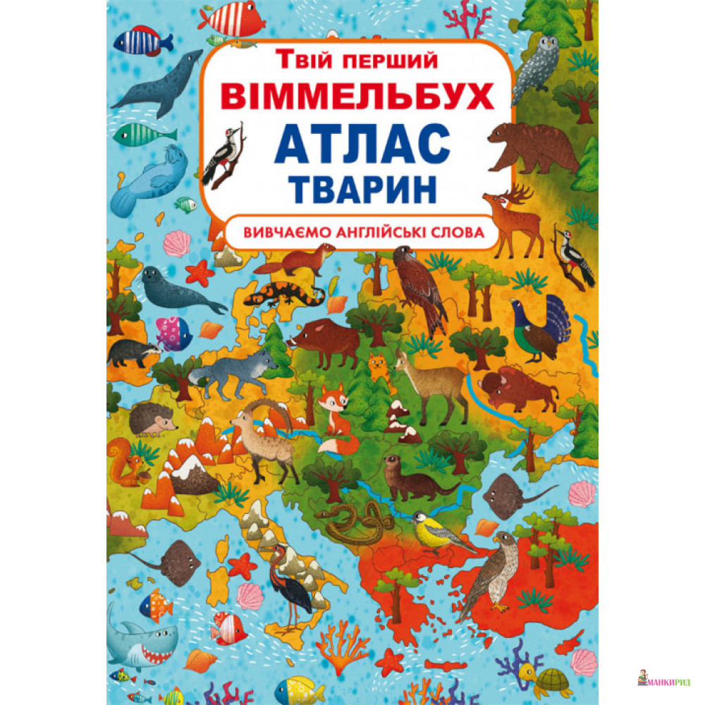 

Книга-картонка. Твій перший віммельбух. Атлас тварин - Дмитрий Турбанист - Кристал Бук - 854949