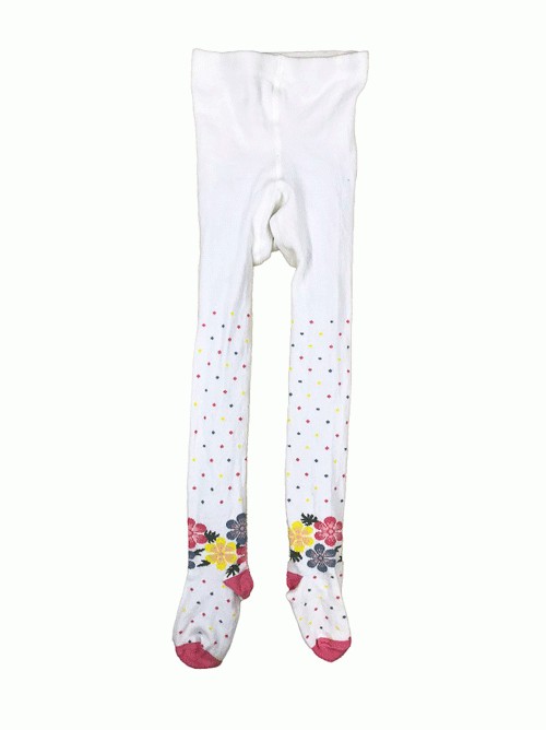 

Колготки Bross для девочки White With Flowers 104 см