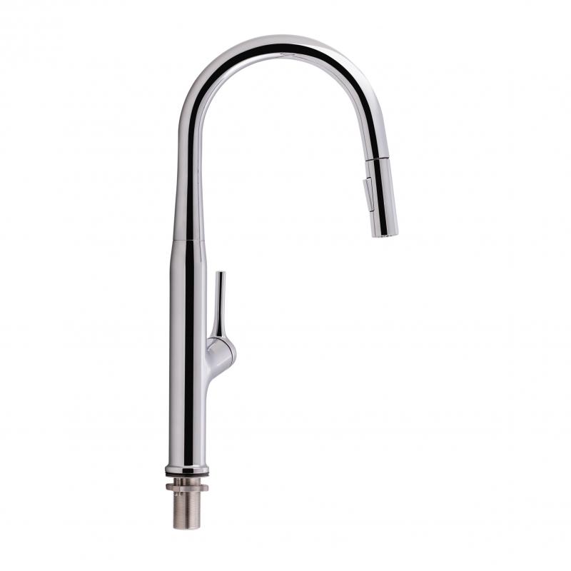 

Смеситель для кухни Qtap Anicka 9136103UC с выдвижным изливом SD00042277