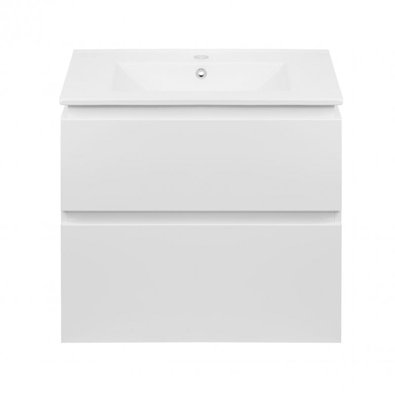 

Комплект Qtap Albatross 710х725х460 White тумба подвесная + раковина врезная QT0172TP700D3070CW SD00043781