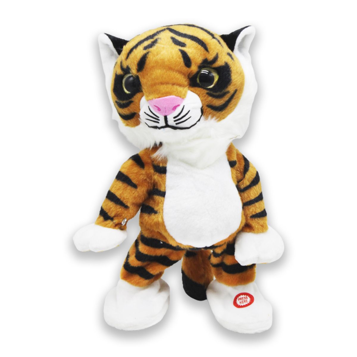 

Мягкая интерактивная игрушка Тигр коричневый MiC (T2022) (175814)
