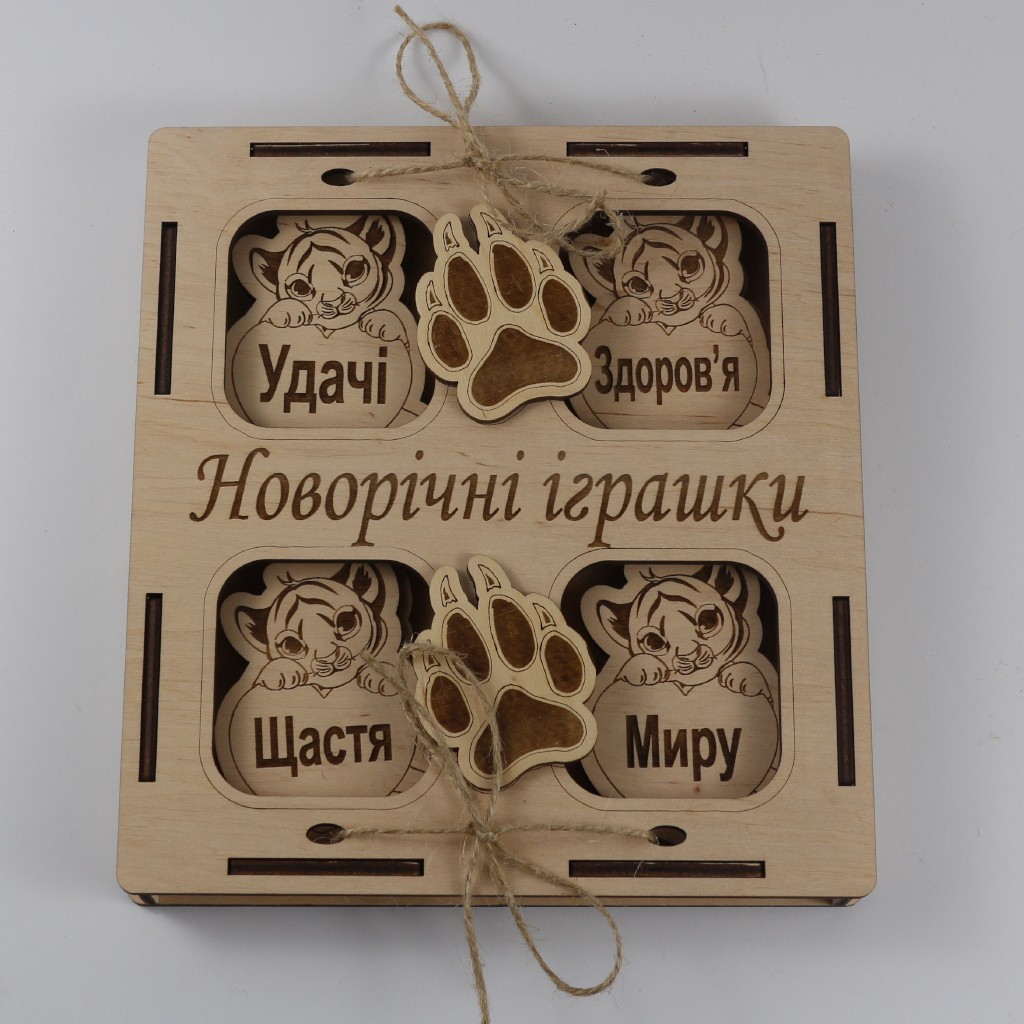 

Елочная игрушка EkoDar Подарочный набор новогодних игрушек (1) 12 шт (01012096)