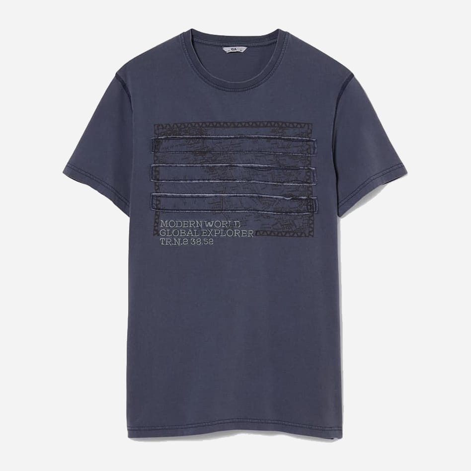 

Футболка C&A 77566-2125517  Темно-синяя, Футболка C&A 77566-2125517 XL Темно-синяя