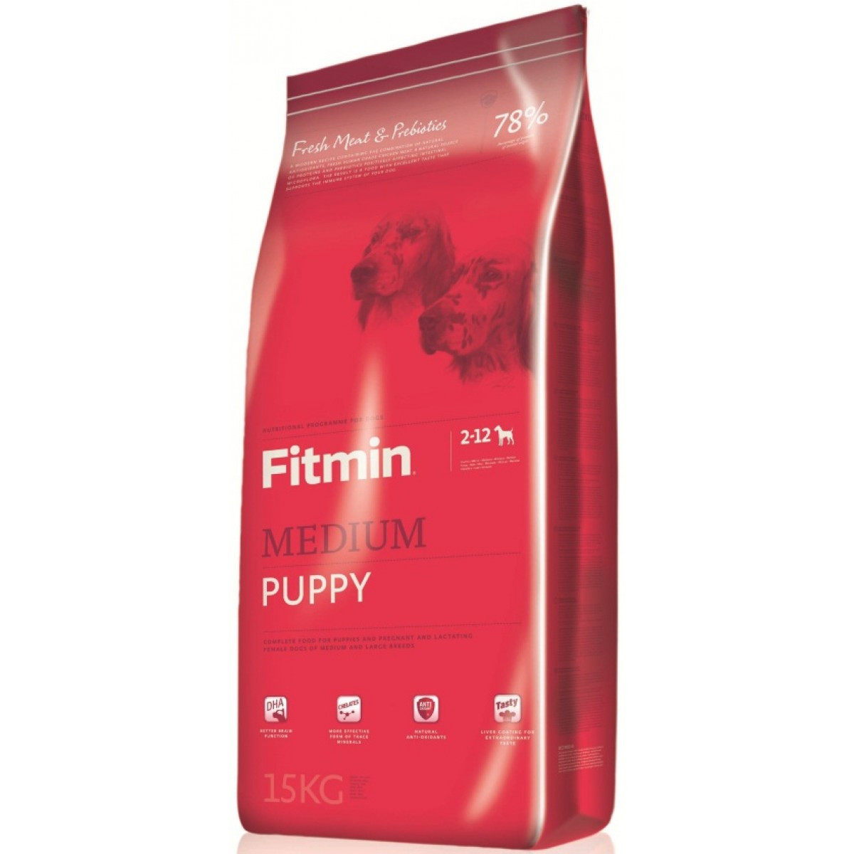 

Сухой корм для щенков средних пород Fitmin Dog Medium Puppy 15 кг