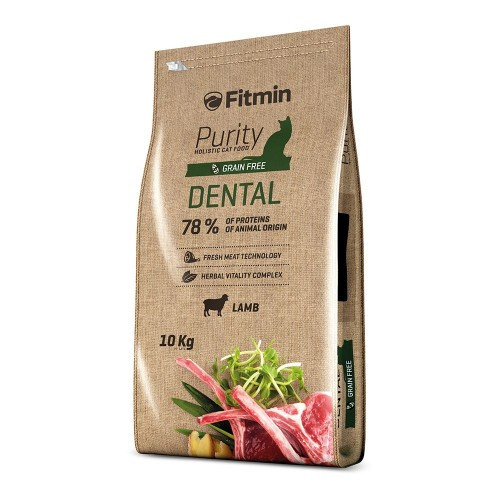 

Сухой корм для кошек (проф. зубного налета) Fitmin Purity Dental 10 кг