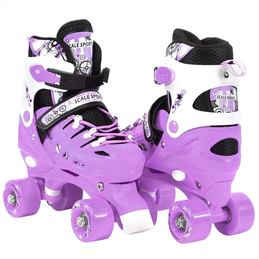 

Ролики Квадровые Scale Sports Квады - USA 34-37, Фиолетовый (2T3046)