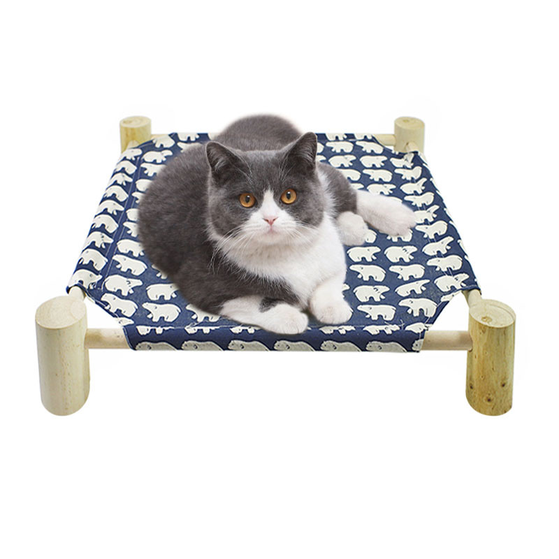 

Лежак Taotaopets 501107 Белый Мишка для кошек деревянный каркас спальное место животным 53,5*48,5*13cm (K/OPT2-5530-28718)