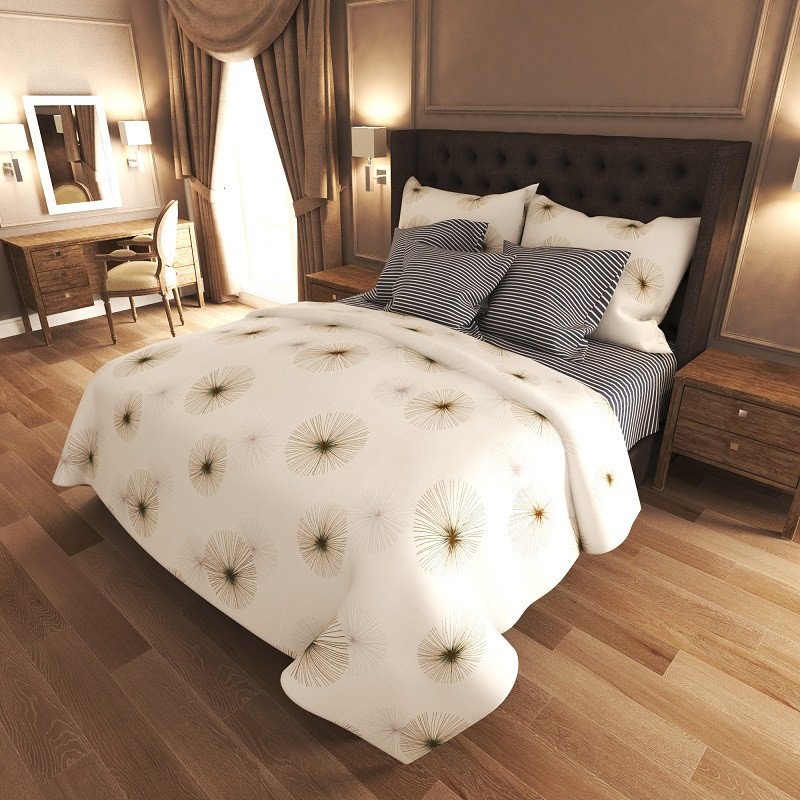 

Комплект постельного белья Krispol двуспальный GOLD LUX 180*220(420.157305)