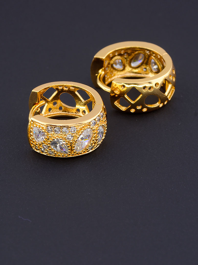 

Серьги с прозрачным камнем позолоченные Xuping №9058568