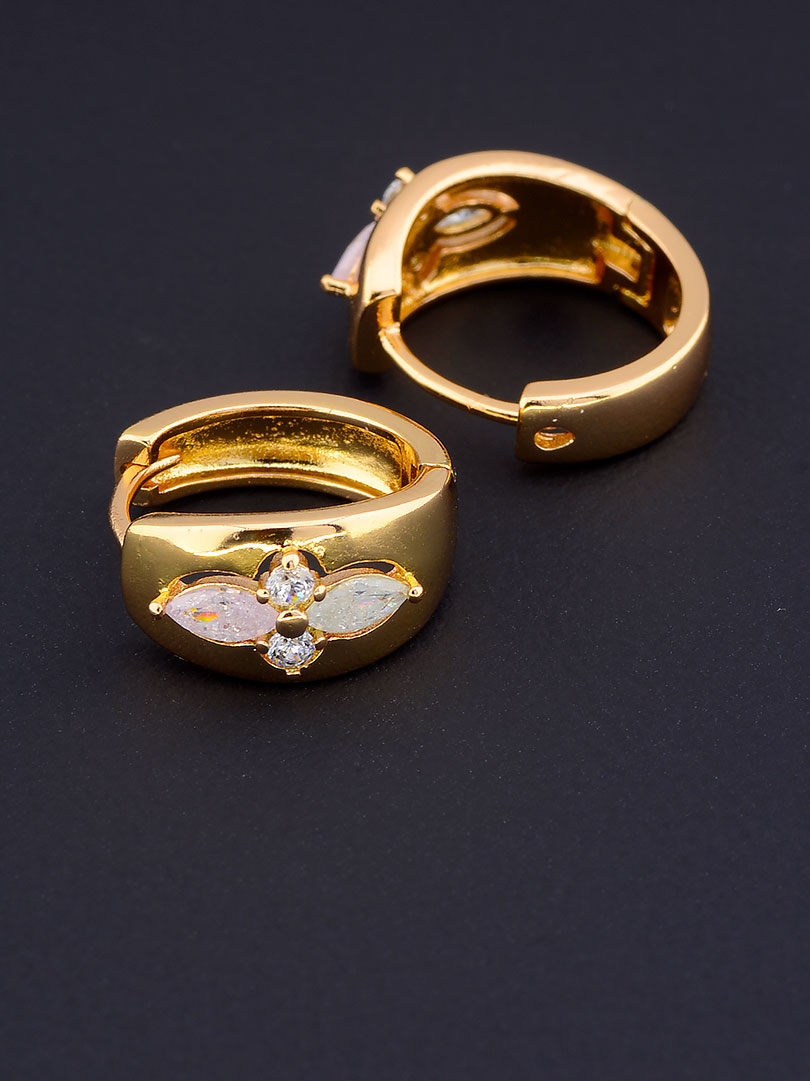 

Серьги с прозрачным фианитом позолоченные Xuping №9059503