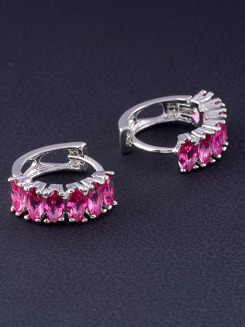

Серьги с красным камнем Xuping №9043796