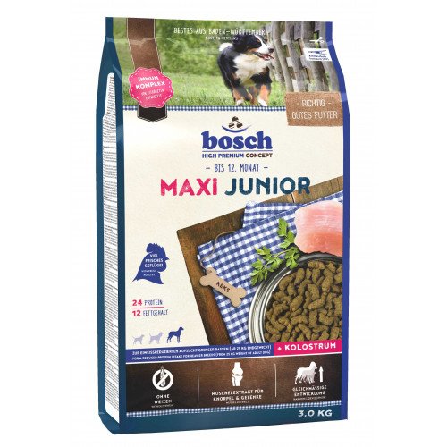 

Сухой корм Bosch HPC Maxi Junior, для щенков, 3 кг