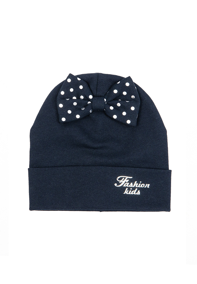 

Шапка для девочки демисезон Fashion Kids 62373 50 темно-синий 62374